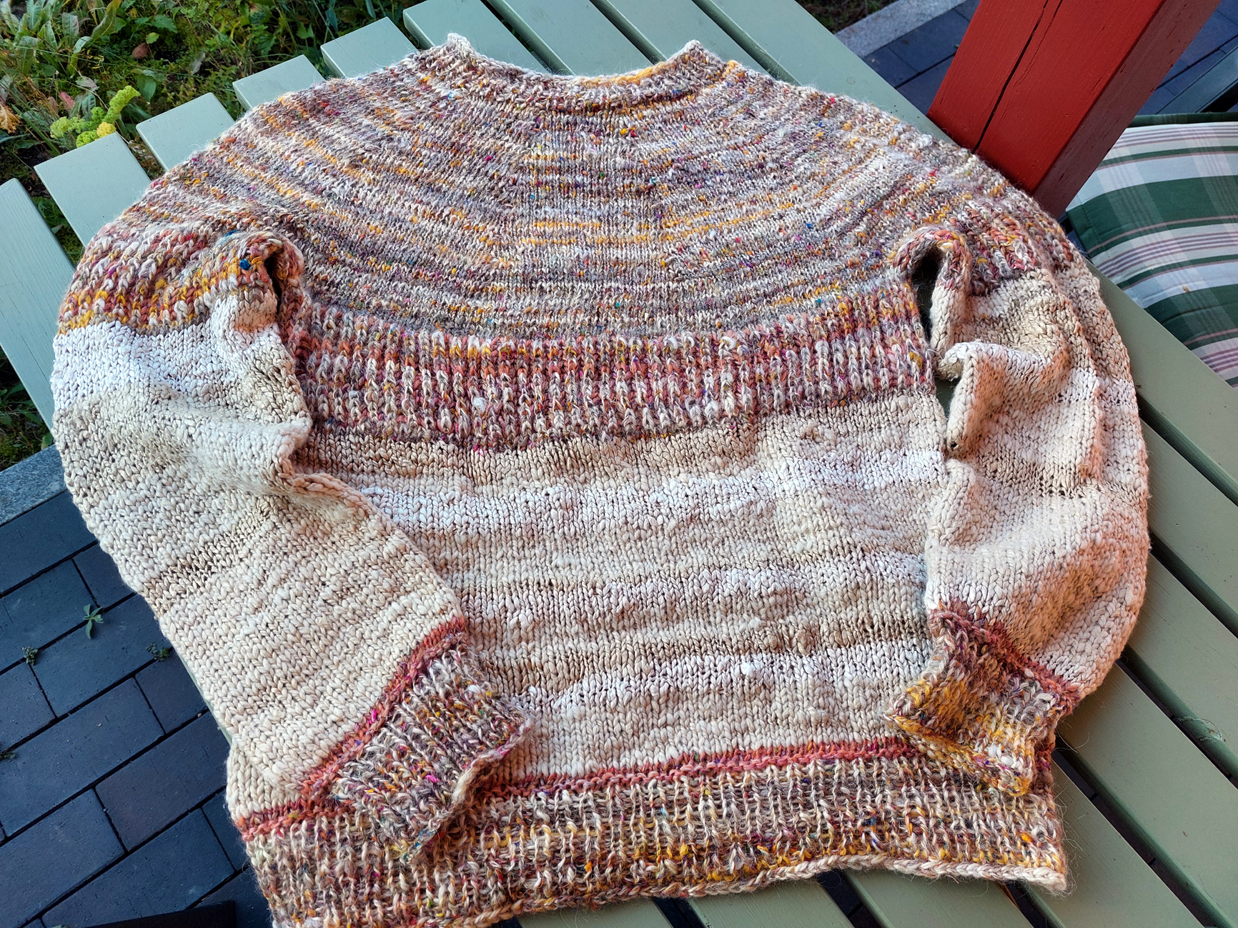 Pullover Art Yarn Raabenwolle